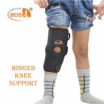 Hinged knee support child